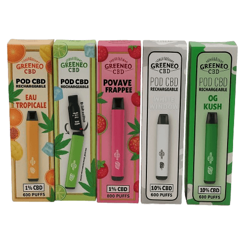 Puff CBD – Saveurs Fruitées & Classics