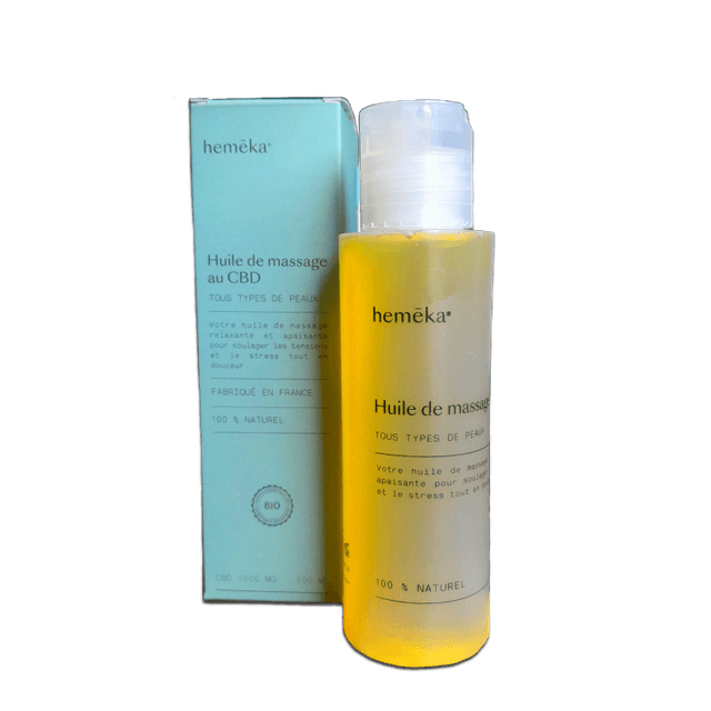 Huile de Massage CBD 500mg